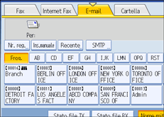 Figura relativa alla schermata del pannello operativo