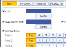 Figura relativa alla schermata del pannello operativo