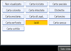 Illustrazione schermata pannello di controllo