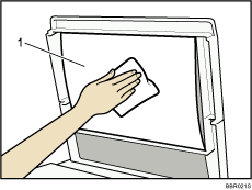 Illustrazione del coprioriginali e illustrazione dei riferimenti numerati. 