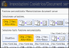 Illustrazione schermata pannello di controllo