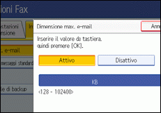 Illustrazione schermata pannello di controllo