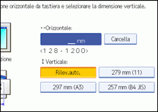 Illustrazione schermata pannello di controllo