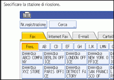 Illustrazione schermata pannello di controllo