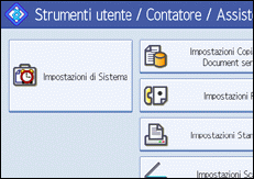 illustrazione schermata pannello di controllo
