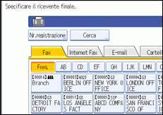 Illustrazione schermata pannello di controllo