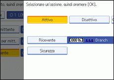 Illustrazione schermata pannello di controllo