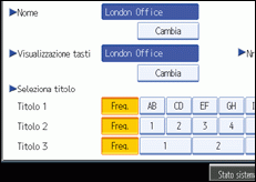 Illustrazione schermata pannello di controllo