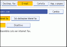 Illustrazione schermata pannello di controllo