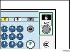 Afbeelding van de bedieningsschakelaar
