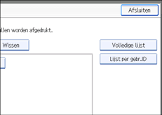 Illustratie scherm bedieningspaneel