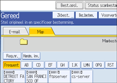 Schermafbeelding Bedieningspaneel