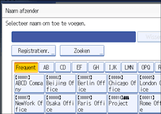 Schermafbeelding Bedieningspaneel