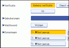 Schermafbeelding Bedieningspaneel