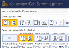 Schermafbeelding Bedieningspaneel