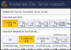 Schermafbeelding Bedieningspaneel