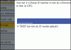 Schermafbeelding Bedieningspaneel