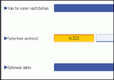 Schermafbeelding Bedieningspaneel