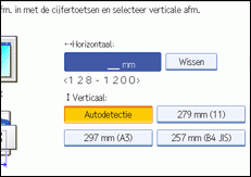 Schermafbeelding Bedieningspaneel