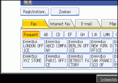 Schermafbeelding Bedieningspaneel