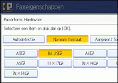 Schermafbeelding Bedieningspaneel