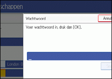 Schermafbeelding Bedieningspaneel
