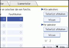 Schermafbeelding Bedieningspaneel