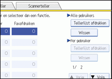 Schermafbeelding Bedieningspaneel