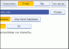Schermafbeelding Bedieningspaneel