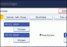 Schermafbeelding Bedieningspaneel