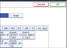 Ilustra&ccedil;&atilde;o do ecr&atilde; do painel de opera&ccedil;&atilde;o