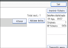 Ilustra&ccedil;&atilde;o do ecr&atilde; do painel de opera&ccedil;&atilde;o
