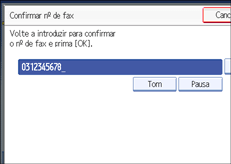 Ilustra&ccedil;&atilde;o do ecr&atilde; do painel de opera&ccedil;&atilde;o