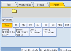 Ilustra&ccedil;&atilde;o do ecr&atilde; do painel de opera&ccedil;&atilde;o