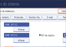 Ilustra&ccedil;&atilde;o do ecr&atilde; do painel de opera&ccedil;&atilde;o