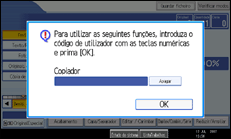 Imagem do ecr&atilde; do painel de opera&ccedil;&atilde;o