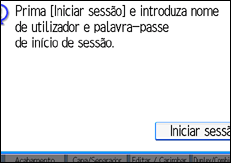 Imagem do ecr&atilde; do painel de opera&ccedil;&atilde;o