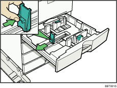 Imagem da bandeja de papel