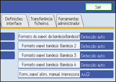 Imagem do ecr&atilde; do painel de opera&ccedil;&atilde;o.