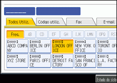 ilustra&ccedil;&atilde;o do ecr&atilde; do painel de opera&ccedil;&atilde;o