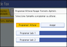 Ilustra&ccedil;&atilde;o do ecr&atilde; do painel de opera&ccedil;&atilde;o