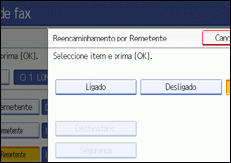 Ilustra&ccedil;&atilde;o do ecr&atilde; do painel de opera&ccedil;&atilde;o