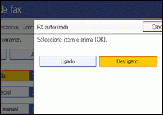Ilustra&ccedil;&atilde;o do ecr&atilde; do painel de opera&ccedil;&atilde;o