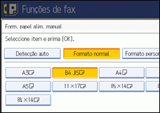 Ilustra&ccedil;&atilde;o do ecr&atilde; do painel de opera&ccedil;&atilde;o