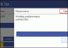 Ilustra&ccedil;&atilde;o do ecr&atilde; do painel de opera&ccedil;&atilde;o
