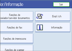 Ilustra&ccedil;&atilde;o do ecr&atilde; do painel de opera&ccedil;&atilde;o