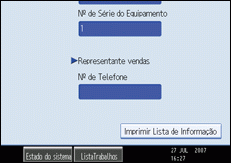 Ilustra&ccedil;&atilde;o do ecr&atilde; do painel de opera&ccedil;&atilde;o