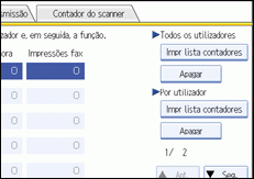 Ilustra&ccedil;&atilde;o do ecr&atilde; do painel de opera&ccedil;&atilde;o