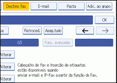 Ilustra&ccedil;&atilde;o do ecr&atilde; do painel de opera&ccedil;&atilde;o