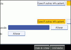 Ilustra&ccedil;&atilde;o do ecr&atilde; do painel de opera&ccedil;&atilde;o